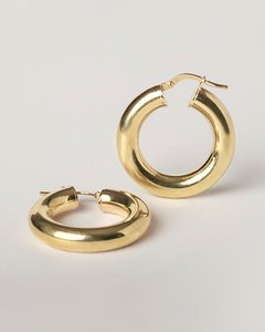 Charlotte Penman Inu Hoops | Gold