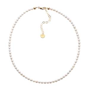 Vania: Vania Jewellery Margarita Pampatar Necklace | Small Rice Shaped Pearl