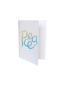 Suzanne Day: Suzanne Day Peace Card