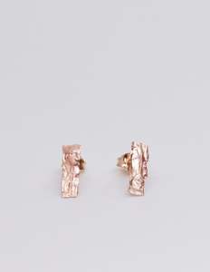 Lisa Webb | Rustic Gold Studs