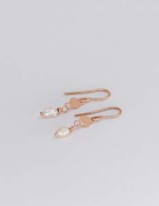 Lisa Webb | Delicate Pearl Dangle Earrings