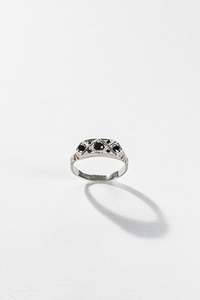 Lisa Webb The Pleiades Ring | STG Silver | Black Diamond
