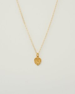 Charlotte Penman Sacred Heart Necklace | Gold