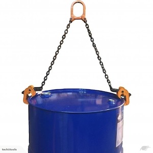 Hoists, Jacks, Winches, & Cranes: GARRICK® Universal Chain & Clamp Drum Lifter (1000kg)