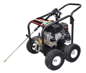 Products: Powershot motorised electric start Water Blaster with 8hp OHV Powerdyne Engine PS3611ES