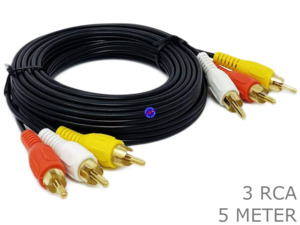 Best Selling: 5m RCA Male to Female Extension Cable Kit