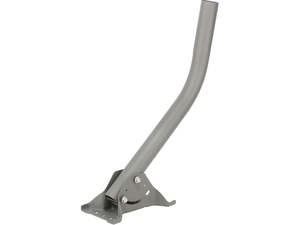 19″ J‑Pole Antenna & Satellite Dish Mount