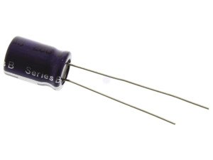 Capacitors: 1F 2.5V Radial Leaded Supercapacitor