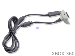 Battery Chargers: xBox 360 Controller Battery Charger Cable White