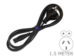 Figure 8 C7: 1.5m 2 Pin Figure 8 Power Cable Cord Lead