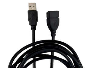 Usb Extension Cables: 1.5 Meter USB 2.0 Male to Female extension cable cord Standard Type A 1.5M lead