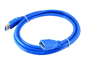 Usb Extension Cables: 2m Blue USB 3.0 Male to Female Extension Cable