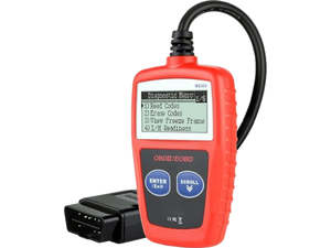 Vehicle Diagnostic Scanners: MS309 OBD2 Scanner - Diagnose & Clear Engine Fault Codes with LCD Display