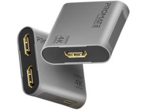 4K@60Hz HDMI Splitter Dual Output