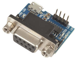 Arduino: RS-232 to TTL UART Converter Module