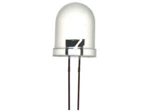 Leds: White 5mm LED 7000mcd Round Clear