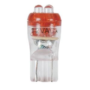 Leds: T10 Wedge Replacement LED QUAD Globe (Red)