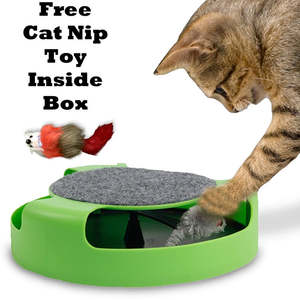 Funny Motion Cat Toy Catch The Mouse Interactive Cat Training Play system