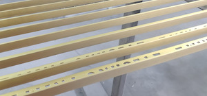 Tile Trims: Brass Techno Trim 2.5mtr (Anti-oxidised)