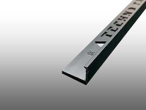 Tile Trims: Black Matt Techno Trim LA (2.5m)