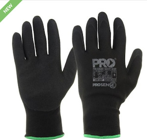 Gloves Safety: PROSENSE Sand Grip Nitrile Glove - Pair