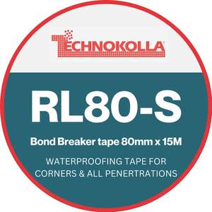 Waterproofing: RL80-S Bond Breaker Bandage - 80mm x 15mtr (NEW)
