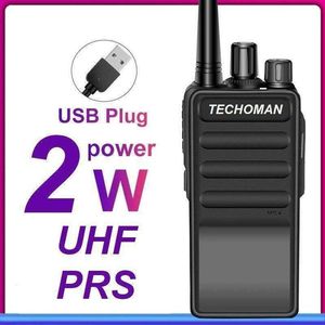 Baofeng Accessories: TECHOMAN TM-9C 2 WATT UHF PRS CB Walkie Talkie - 16 Channels - Premium Kit