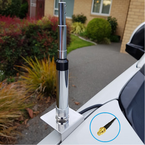 TECHOMAN UHF PRS 477MHz 5.5dBi Mobile Antenna / Aerial Package for Baofeng SMA-Female Models