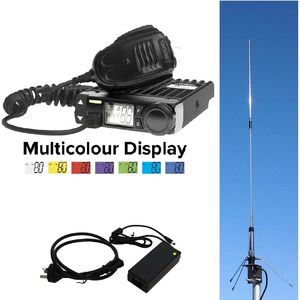 Uhf Prs Mobile Radios: CRYSTAL DB477A UHF PRS Home Base Radio, PSU with Outdoor Antenna Package