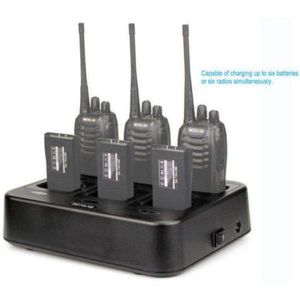 Battery Charging: Baofeng 6x Battery Charger For BF-777, BF-666, BF-888s, BF-5C Two Way Radios