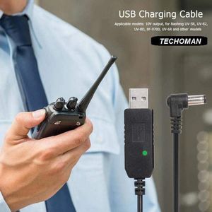 Battery Charging: Baofeng USB Charger Cable for Baofeng Radio Charger Cradle 10 Volts with LED
