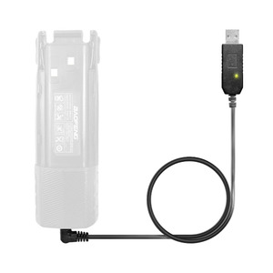 Batteries: Baofeng UV-81C BL-8 Battery Direct Charge Cable for High Power 3800 mAh Battery