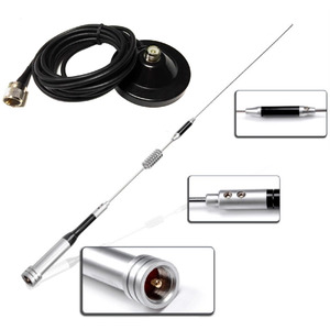 TECHOMAN Scanner Radio Antenna / Aerial SG-M507 VHF/UHF + Magnetic Mount