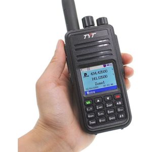 Amateur Mobile Radios: TYT MD-380 DMR Ham Walkie Talkie Dual VHF & UHF with Program Cable and GPS