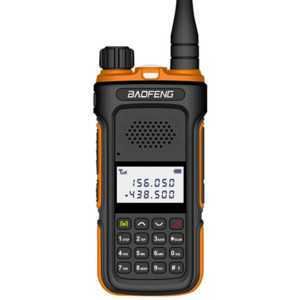 BAOFENG BF-UV10 5W Ham Walkie Talkie Dual VHF & UHF (Orange)