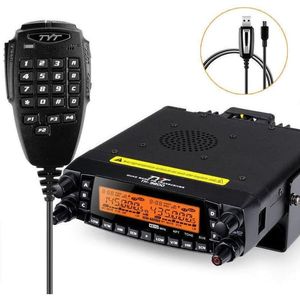 Amateur Mobile Radios 1: TYT TH-9800 PLUS 50W Mobile Transceiver HF/VHF/UHF Quad Band Ham Radio with Airband