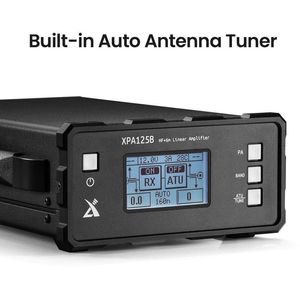 XIEGU XPA125B 100 Watt HF to 54 MHz Linear Power Amplifier with Antenna Tuner