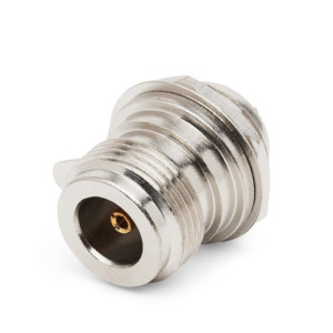 Rf Connectors: N Type Female Round Chassis Socket Solder Connector