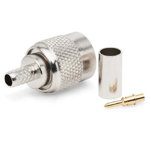 Rf Connectors: TECHOMAN TNC Crimp Plug Connector for RG58 Coaxial Cable