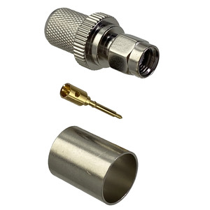 Rf Connectors: TECHOMAN SMA Male Crimp Plug for RG-8 RG213 LMR400 SLMR400 Coaxial Cable