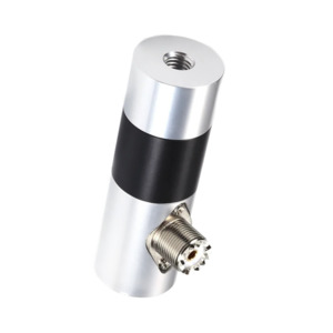 TECHOMAN Antenna Mount Features M10 Thread with SO239 Base Adapter for PAC-12 HF Antenna