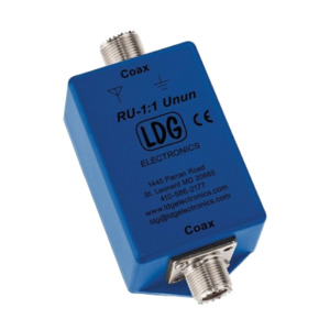 Amateur Hf Antenna: LDG RU-1:1 - Antenna / Aerial UnUn HF Common-mode Coaxial Feedline RF Choke 200 Watts