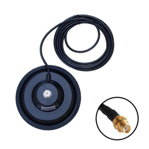 TECHOMAN 15cm Magnetic Antenna / Aerial Mount SO239 on Base and SMA Socket for R&hellip;