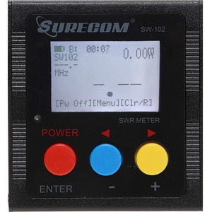 Swr And Power Meters: SURECOM SW-102 VSWR, SWR, Power & Frequency Meter VHF~UHF 125-525mhz with SO239 Sockets