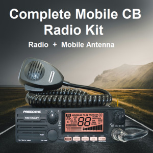 PRESIDENT McKinley AM / SSB CB 27MHz Radio Transceiver Mobile Kit - 4 / 12 watts