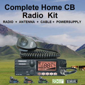PRESIDENT McKinley AM / SSB CB 27MHz Radio Transceiver Home Kit - 4 / 12 watts
