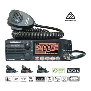 PRESIDENT McKinley AM / SSB CB 27MHz Mobile Radio Transceiver - 4 / 12 watts