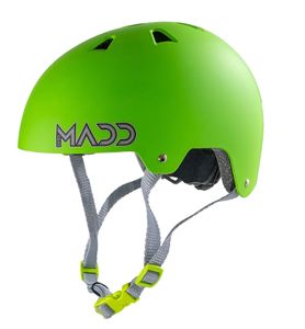 Outdoor Actionsports: MADD GEAR HELMET XS/S GREEN / GREY