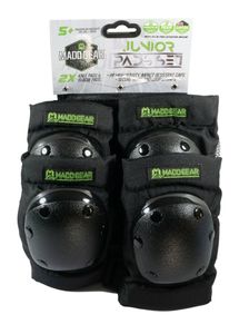 Cycling: MADD GEAR CARVE PROTECTIVE JUNIOR PADS (KNEE & ELBOW)