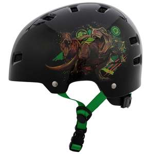 Back To School Tester: T35 CHILD SKATE HELMET JURASSIC PARK